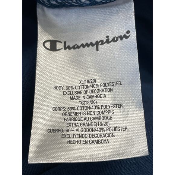 NWT Champion Blue long sleeve  Youth XL - Picture 5 of 9